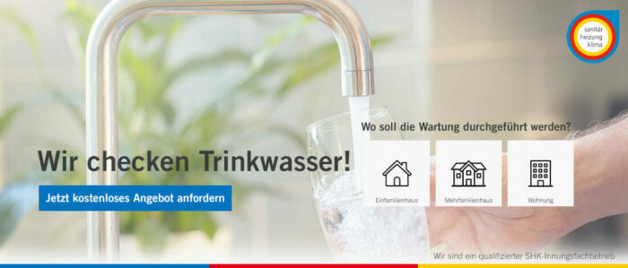 Wartung Trinkwasserinstallation Vorschau